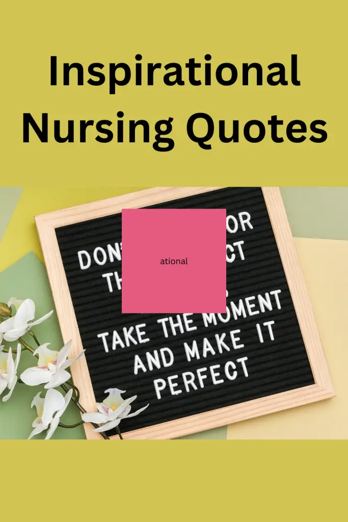 Inspirational nursing quotes